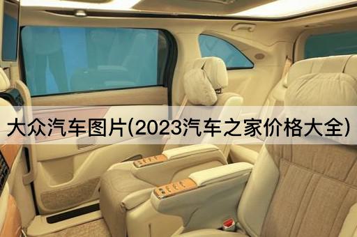 大众汽车(2023最新报价汇总)