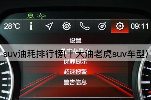 suv油耗排行榜(十大油老虎suv车型)