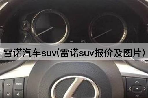 雷诺汽车suv(雷诺suv报价及图片)