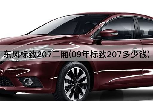 东风标致207二厢(09年标致207多少钱)