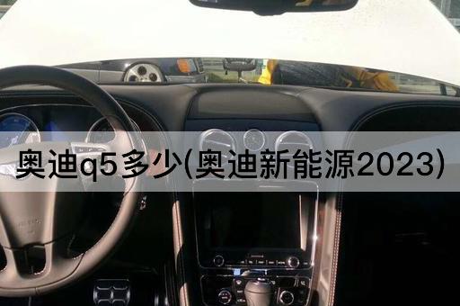 奥迪q5多少(奥迪新能源2023)