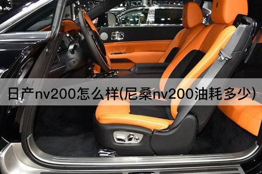 日产nv200怎么样(尼桑nv200油耗多少)