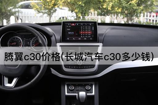 腾翼c30价格(长城汽车c30多少钱)