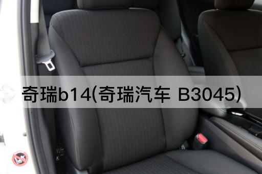 奇瑞b14(奇瑞汽车 B3045)