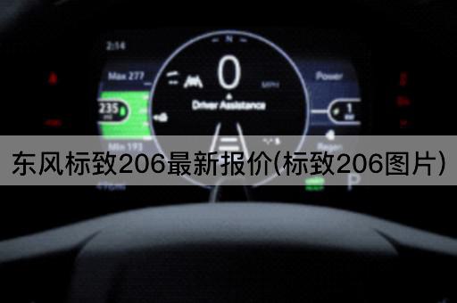 东风标致206最新报价(标致206图片)