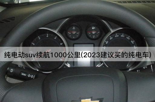 纯电动suv续航1000公里(2023建议买的纯电车)