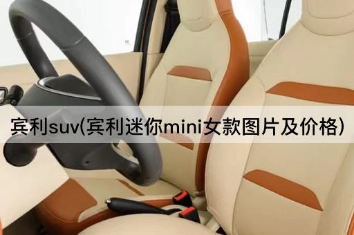 宾利suv(宾利迷你mini女款图片及价格)