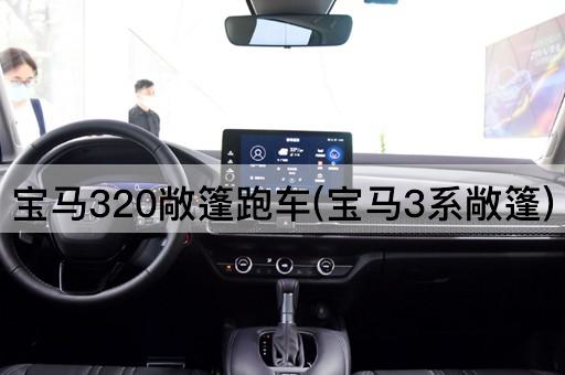 宝马320敞篷跑车(宝马3系敞篷)