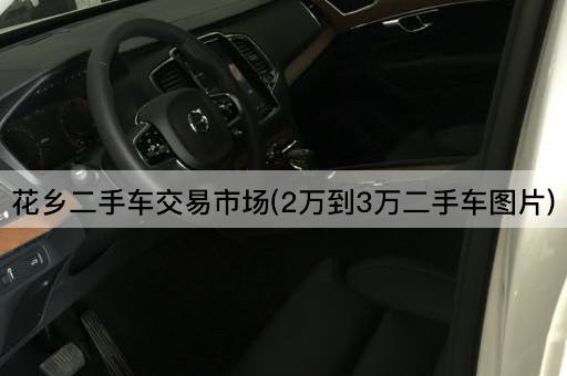 花乡二手车交易市场(2万到3万二手车图片)