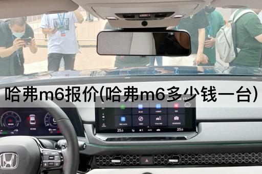 哈弗m6报价(哈弗m6多少钱一台)