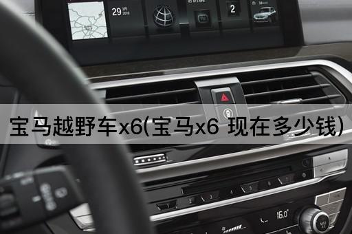 宝马越野车x6(宝马x6 现在多少钱)