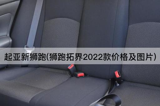 起亚新狮跑(狮跑拓界2022款价格及图片)