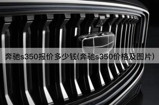 奔驰s350报价多少钱(奔驰s350价格及图片)